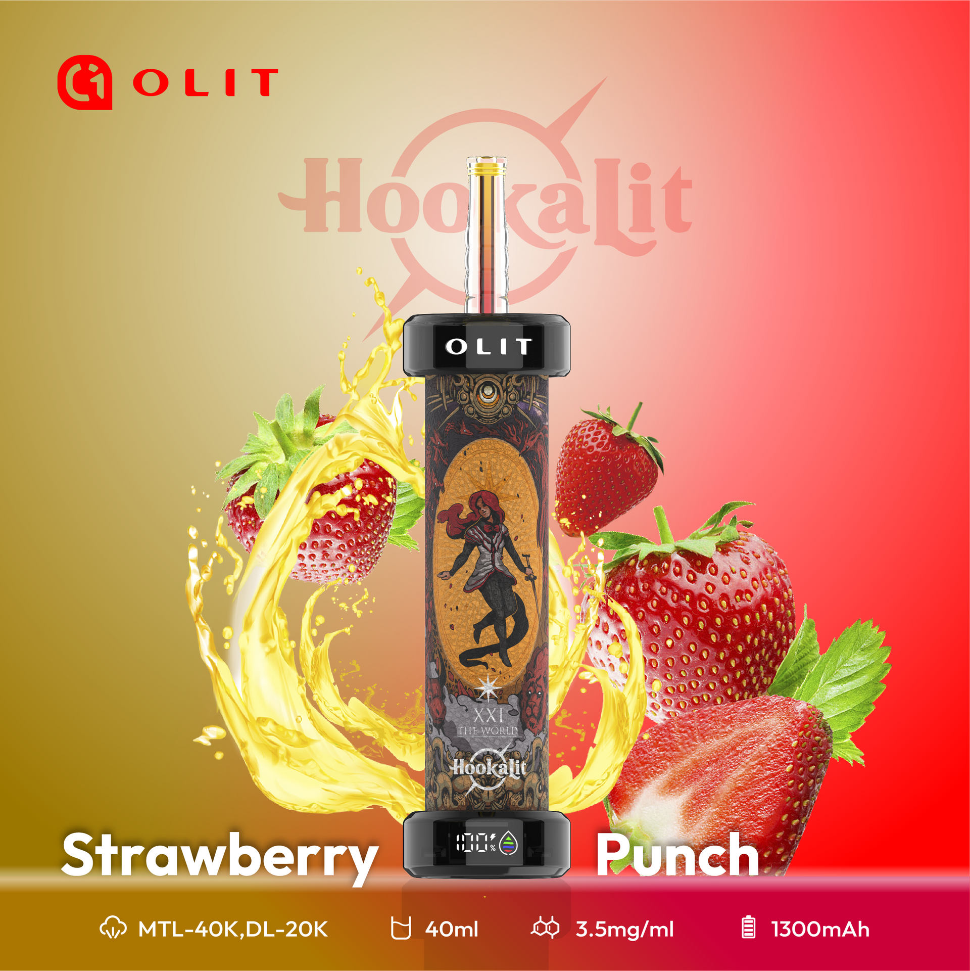 olit hookah vape flavors OLIT HOOKALIT 40000 DISPOSABLE DEVICE