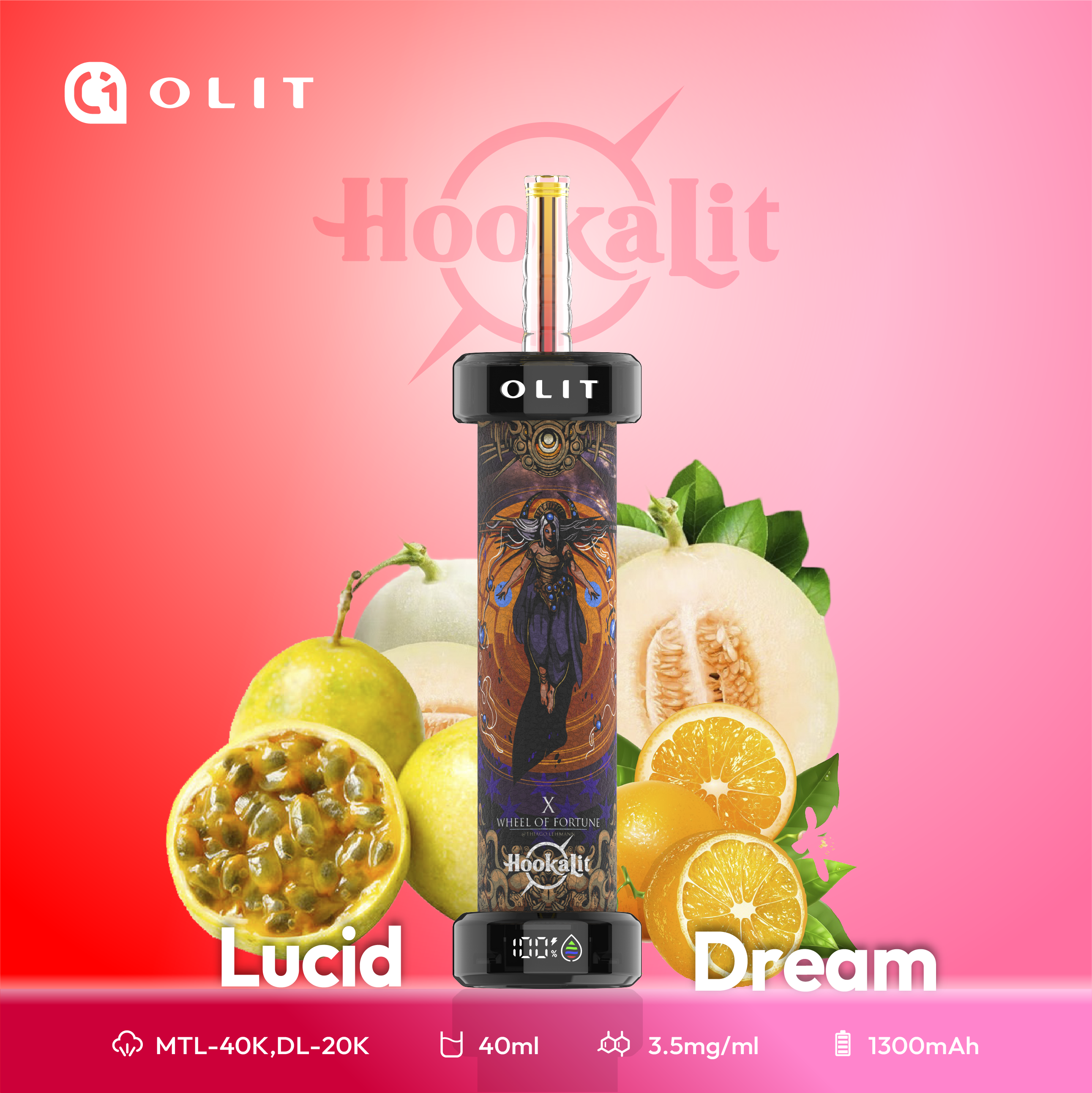 OLIT HOOKALIT 40000 DISPOSABLE DEVICE - 40000 PUFFS Empire Wholesale OLIT HOOKALIT 40000 DISPOSABLE DEVICE - 40000 PUFFS Empire Wholesale