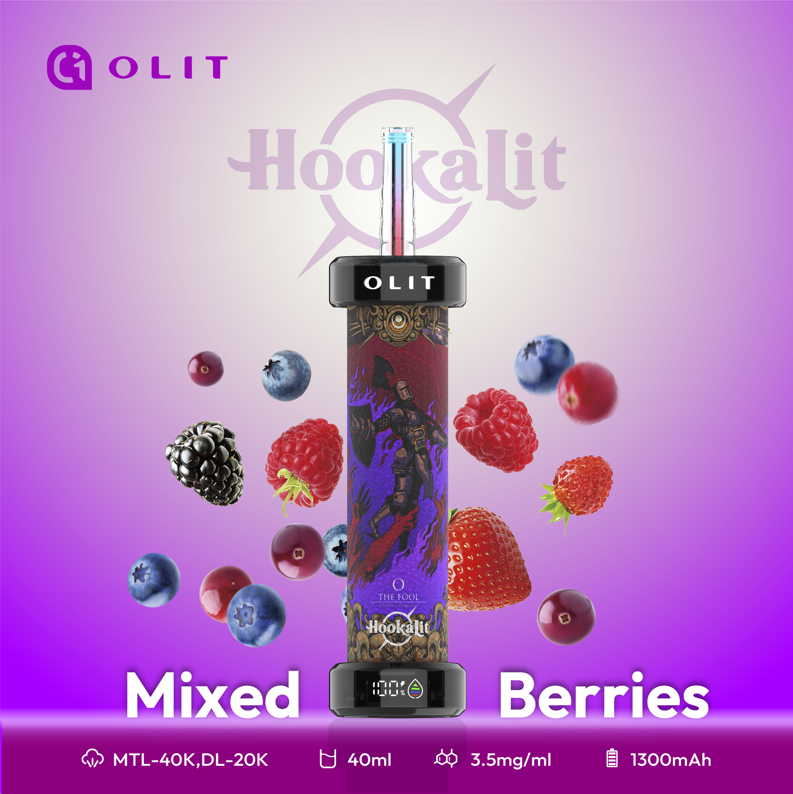 OLIT HOOKALIT 40000 DISPOSABLE DEVICE - 40000 PUFFS Empire Wholesale OLIT HOOKALIT 40000 DISPOSABLE DEVICE - 40000 PUFFS Empire Wholesale
