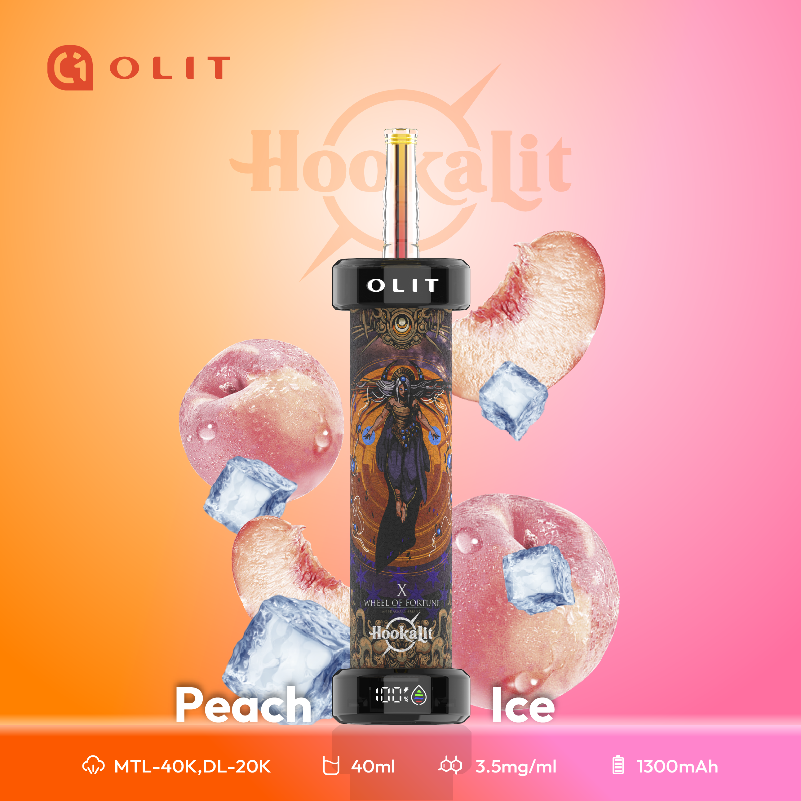 OLIT HOOKALIT 40000 DISPOSABLE DEVICE - 40000 PUFFS Empire Wholesale OLIT HOOKALIT 40000 DISPOSABLE DEVICE - 40000 PUFFS Empire Wholesale